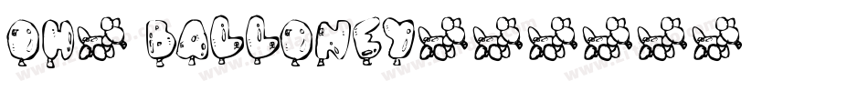 Oh, Balloney字体转换